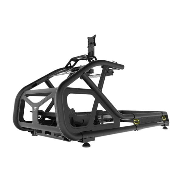 Fanatec ClubSport GT Cockpit Gran Turismo Bundle - Black (15 Nm) heeft een robuust, verhoogd frame met accessoirebevestigingen voor high-end sim racen.